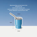 Load image into Gallery viewer, (Baby Blue) 2oz Multi-Purpose Mini Tumbler - Baby - Blue - BLANK OASIS