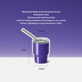 Load image into Gallery viewer, (Purple) 2oz Multi-Purpose Mini Tumbler - Purple - BLANK OASIS