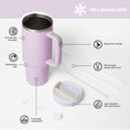 Load image into Gallery viewer, (Mauve) 40oz Tumbler - Mauve - BLANK OASIS
