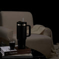 Load image into Gallery viewer, (Black) 40oz Tumbler - Black - BLANK OASIS
