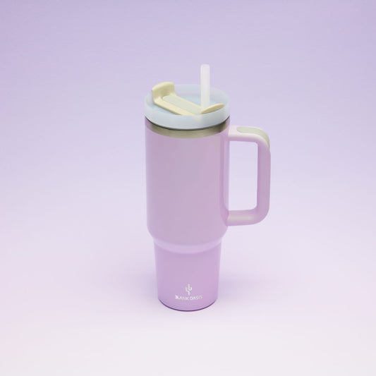 (Mauve) 40oz Tumbler - Mauve - BLANK OASIS